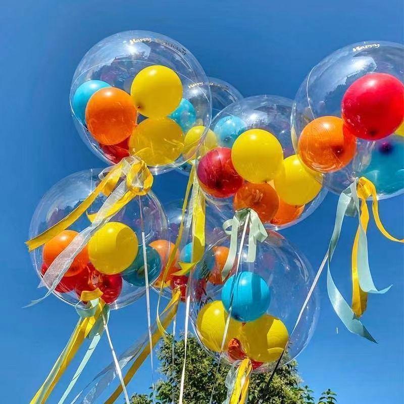 Floating Wind Chime Helium Balloon Doll – Night Market Attraction