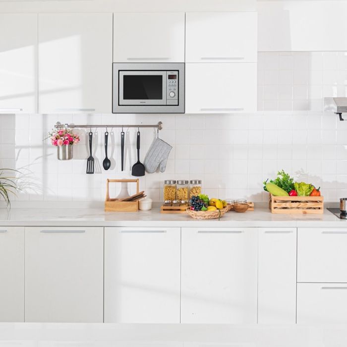 Cecotec Micro-ondes encastrable GrandHeat 2500 Built-In Steel