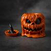 Resin Halloween Figurine Playful Miniature Display Figure Whimsical