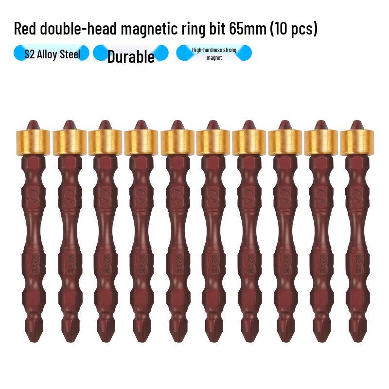 Magnetic Double-Head Phillips Electric Screwdriver Bit Extension for Hand Drill