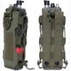  Molle Pouch Water Bottle Bag Holster Outdoor Camping Hunting Drawstring Bottle Kettle Holder Carrier Pouch