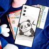 Cartoon Panda Case For Samsung Galaxy S26 Ultra S25 S24 S23 S22 S21 S10 Plus S20 FE S25 Ultra Cover Funda
