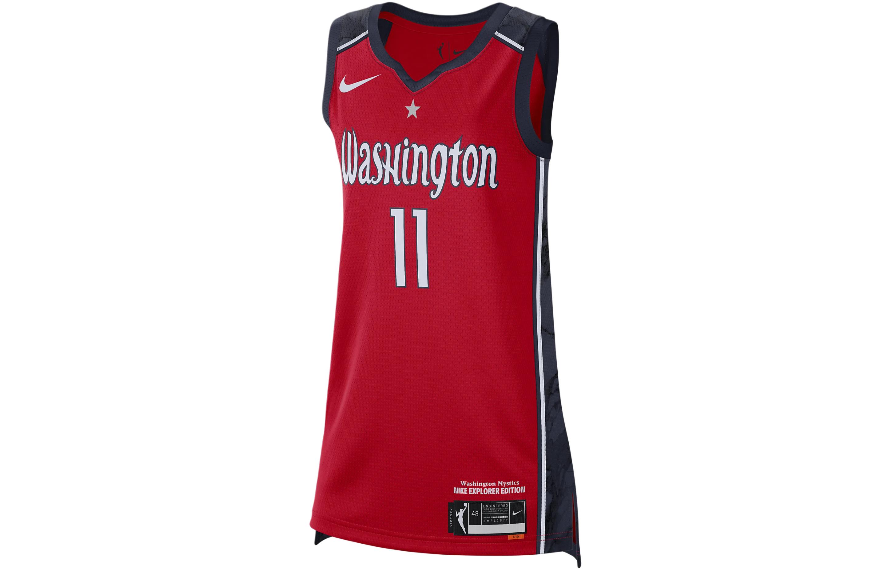 

Nike Elena Delle Donne Mystics Explorer Edition Basketball Jersey Women s University Red DC9577-662 2XL