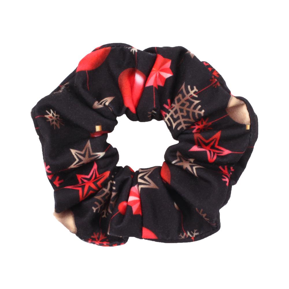 Christmas Hair Ring Set: Snowman, Bells, Santa Hat, Antlers, Candy Cane & Festive Accessories