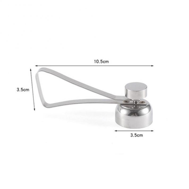Boiled Raw Egg Opener Stainless Steel Egg Scissors Topper Eggshell Cutter Measuring Ball Egg Shell Opener Creative Kitchen Tool