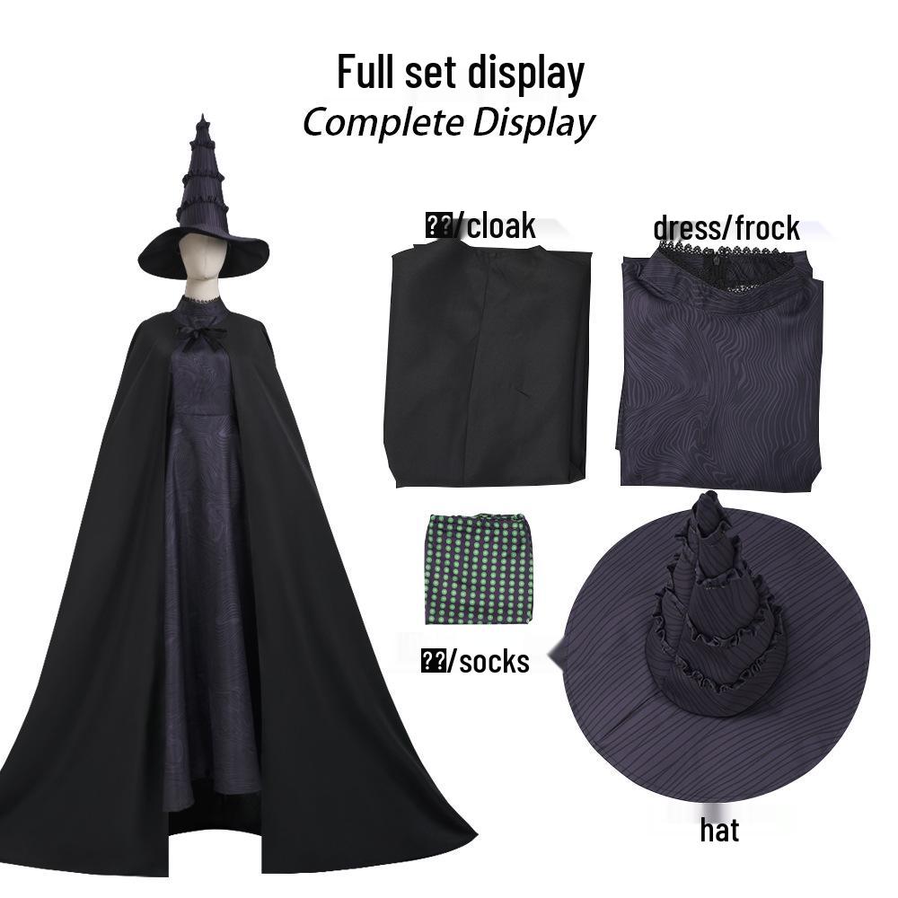 In-Stock Wicked Witch & Glinda Cosplay Costumes: Movie-Inspired Elphaba Outfit