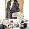 Fashionable Vintage Small Shoulder Bag For Women Stylish Pu Retro Crossbody Handbag