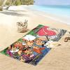 The Flintstones2 Print Beach Towel, Large Soft Quick Dry Towel for Beach Camping Swimming