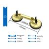 Rubber Aluminum Alloy Suction Cup Lifter