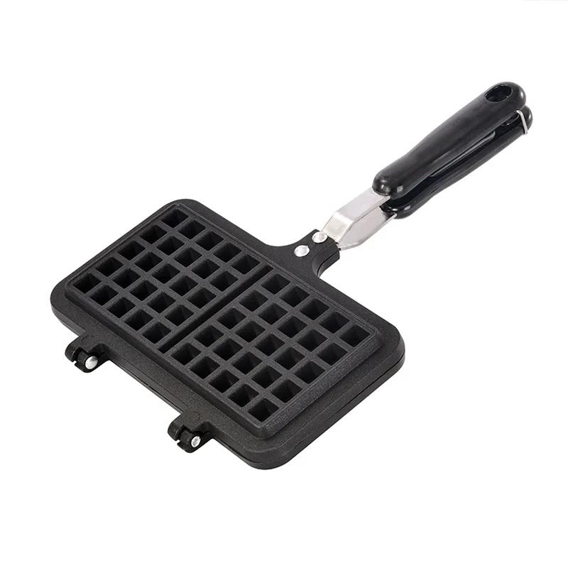 Cake Mold Household Waffle Non-Stick Pastry Gas Stove Baking Tray DIY Baking Tool Set Lattice Muffin Machine