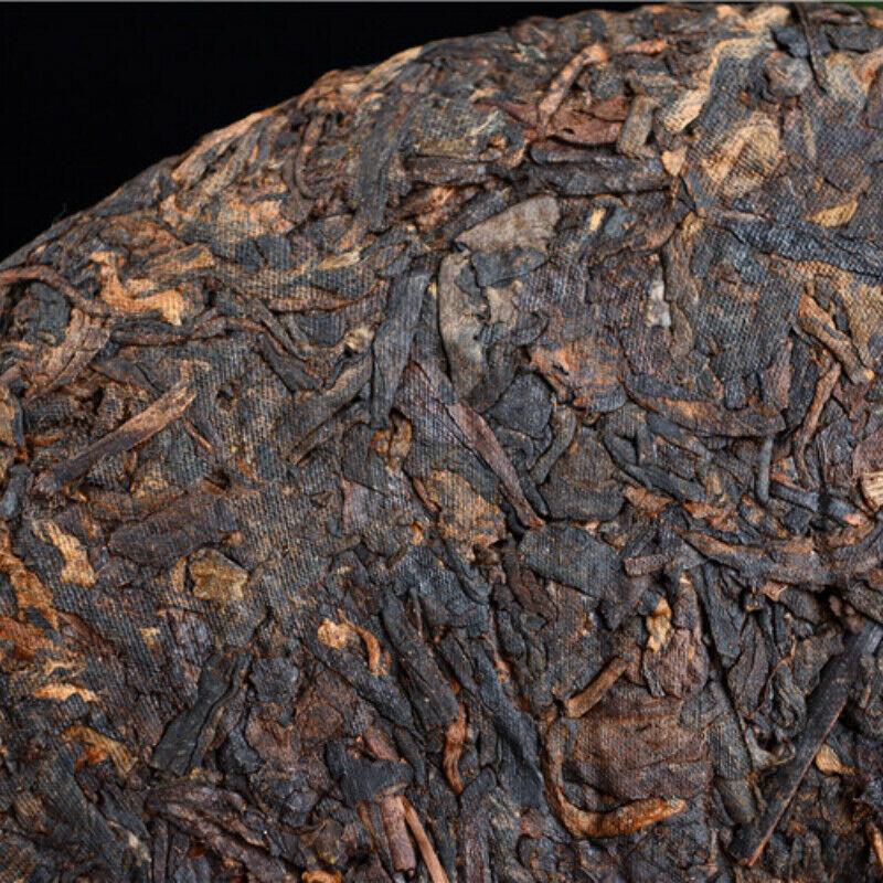 357g Top Chinese Dark Tea Yunnan Organic Big Leaf Puerh Tea Cake Pu'er Ripe Tea