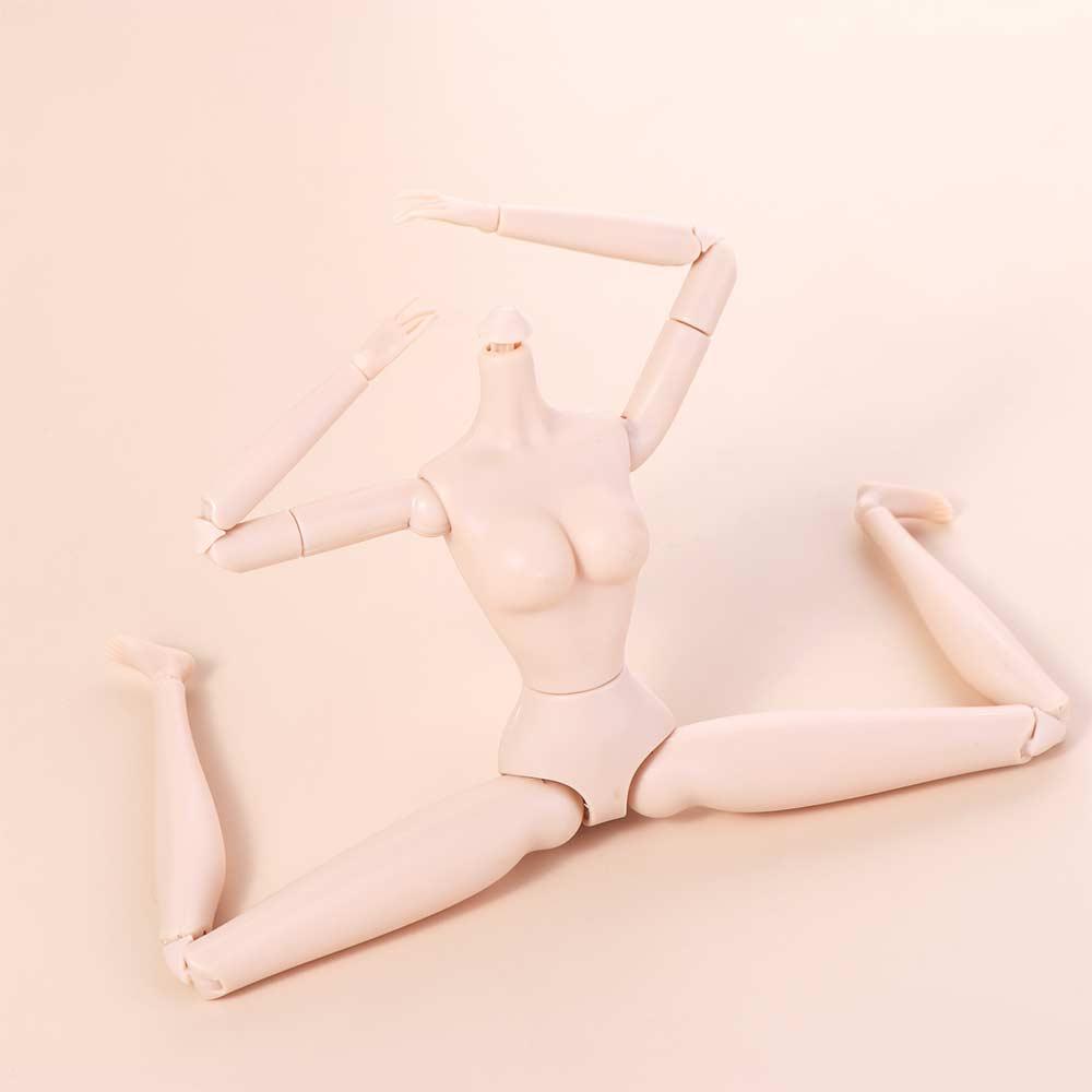 Movable Jointed Nude BJD Dolls 1/6 Doll Super Model Doll White Skin Nude Doll Toys  DIY Accessories