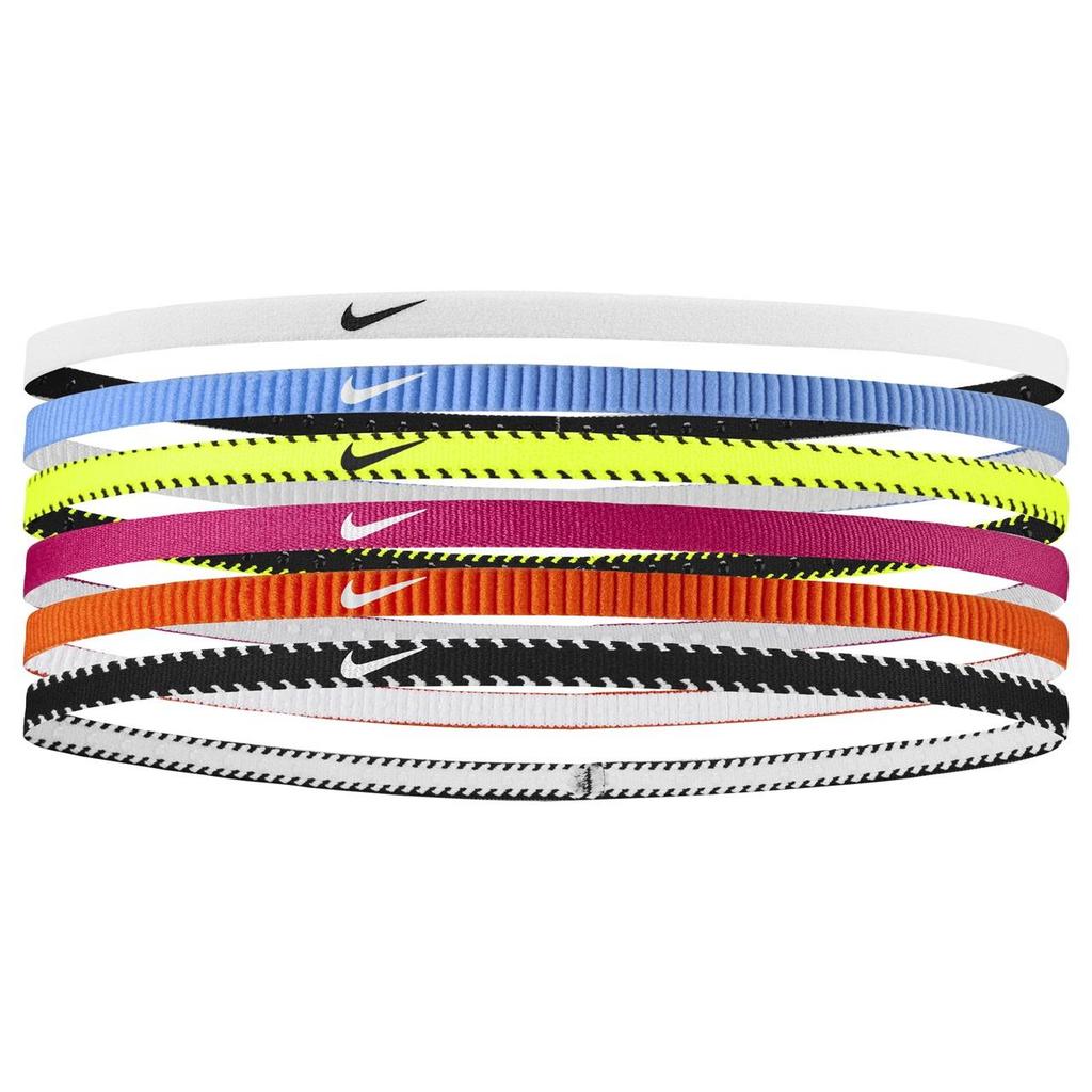 Nike Classic Flexible Slim Hairband (Pack of 6)