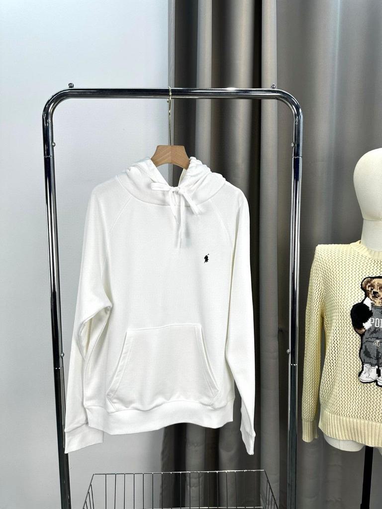 Damski sweter polo na jesień/zimę: Sportowa kurtka casualowa z kapturem i haftowanym logo konia