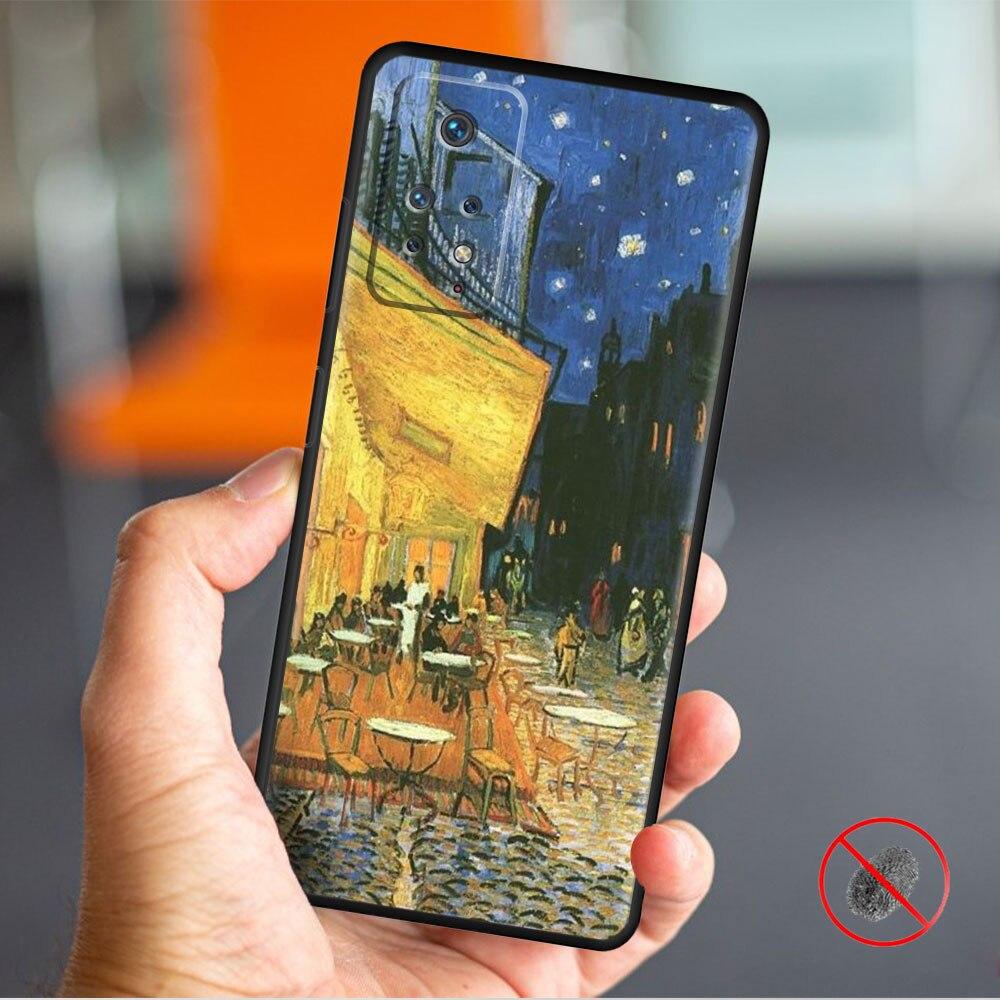 Van Gogh Starry Night Klimt Kiss Phone Coque Armor Case For Redmi Note 8 10 11 Pro 9 7 K40 9S 9C 9A 9T 8T K50 10C
