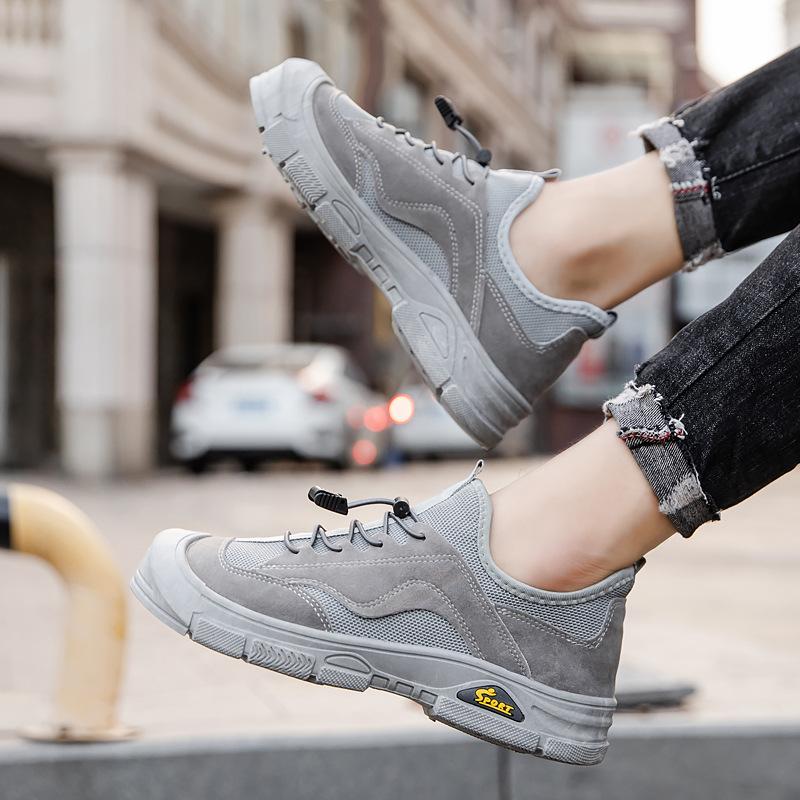 Новая мужская повседневная обувь. Удобная дышащая нескользящая мужская прогулочная обувь — фото 5