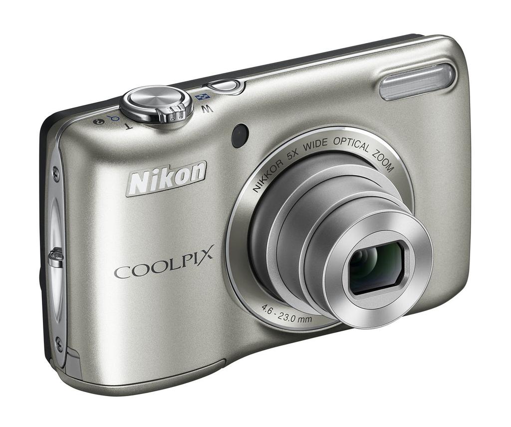 Nikon Digital Camera COOLPIX L26 Silver L26SL