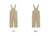 Dopamine Outfit Women's Retro American-Style High-Waist Wide-Leg Overalls for Autumn