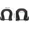 Universal Massage Table Face Cradle, Adjustable Massage Headrest for Spa and Beauty Bed, Comfortable Massage Face Pillow with Hook and Loop