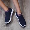 Women'S  New Fashion Mesh Sneakers Breathable Lazy Flat Shoes Non Slip Outdoor Hiking Women'S Sports Trendy Tennis Shoes
