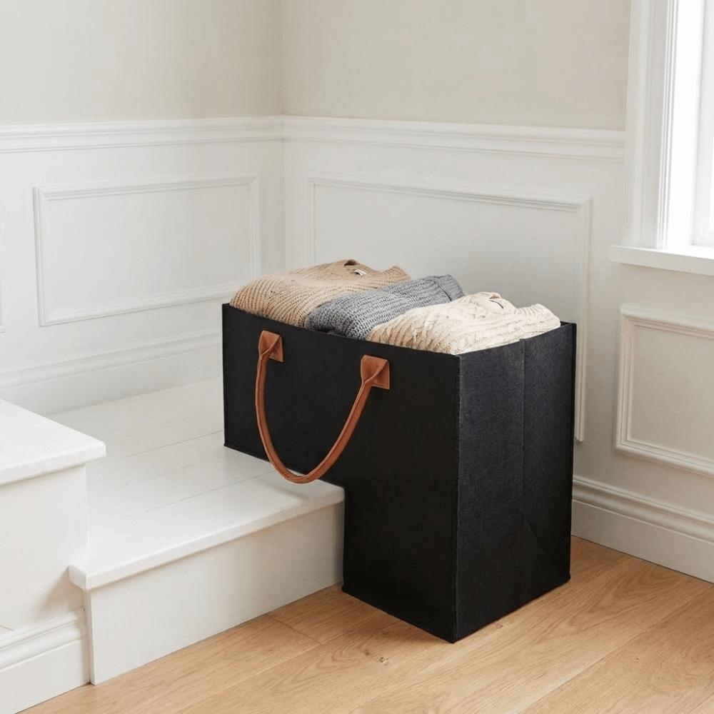 Ruimtebesparende Traptreden Kledingmand Opvouwbare Trap Wasmand Kledingopslag