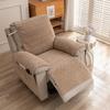 Autumn and Winter Warm Integrated Massage Lounge Chair Cushion Plush Sofa Towel Seat Cushion, First-class Single Seat Cushion