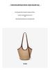 Women's Large Capacity Straw Woven Bucket Bag - 2026 Summer Style