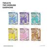 New TWS-K70 In-ear Bluetooth 5.4 Earphones with Cartoon Coin Purse Silicone Case