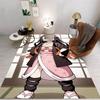  Demon Slayer Carpet Cartoon Living Room Bedroom Kitchen Sofa Table Balcony Rug Non-slip Washable Mat Exquisite Ornaments
