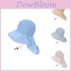 Childrens Ice Silk Fisherman Hat With Large Brim For Sun Protection And Breathability Summer Kids Outdoor