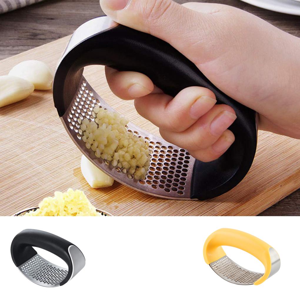 Stainless Steel Garlic Presser Manual Garlic Mincer Chopper Press Tools