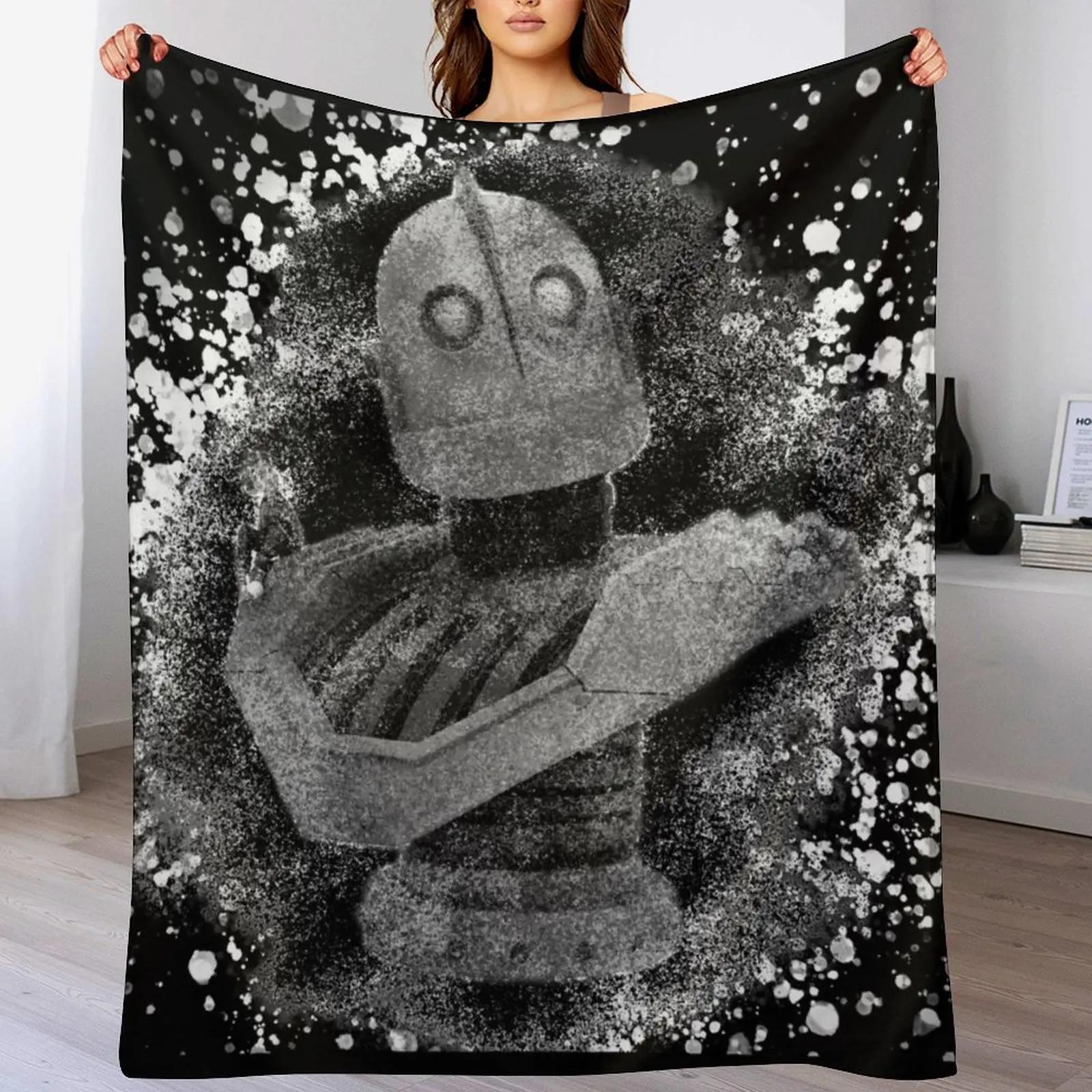 

Iron Memories Throw Blanket Cozy Home Blanket Gift for Christmas Holiday 102x76cm(40x30in)