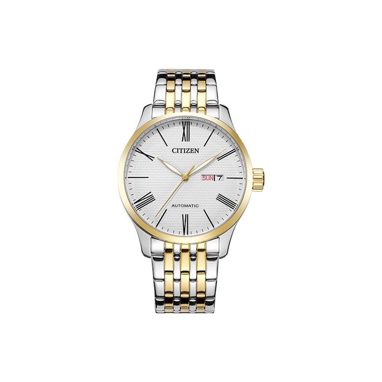 CITIZEN Mechanical Wrist Watch Collection Citizen Waterproof Mechanical Movement Stainless Steel Strap NH8354-58A White