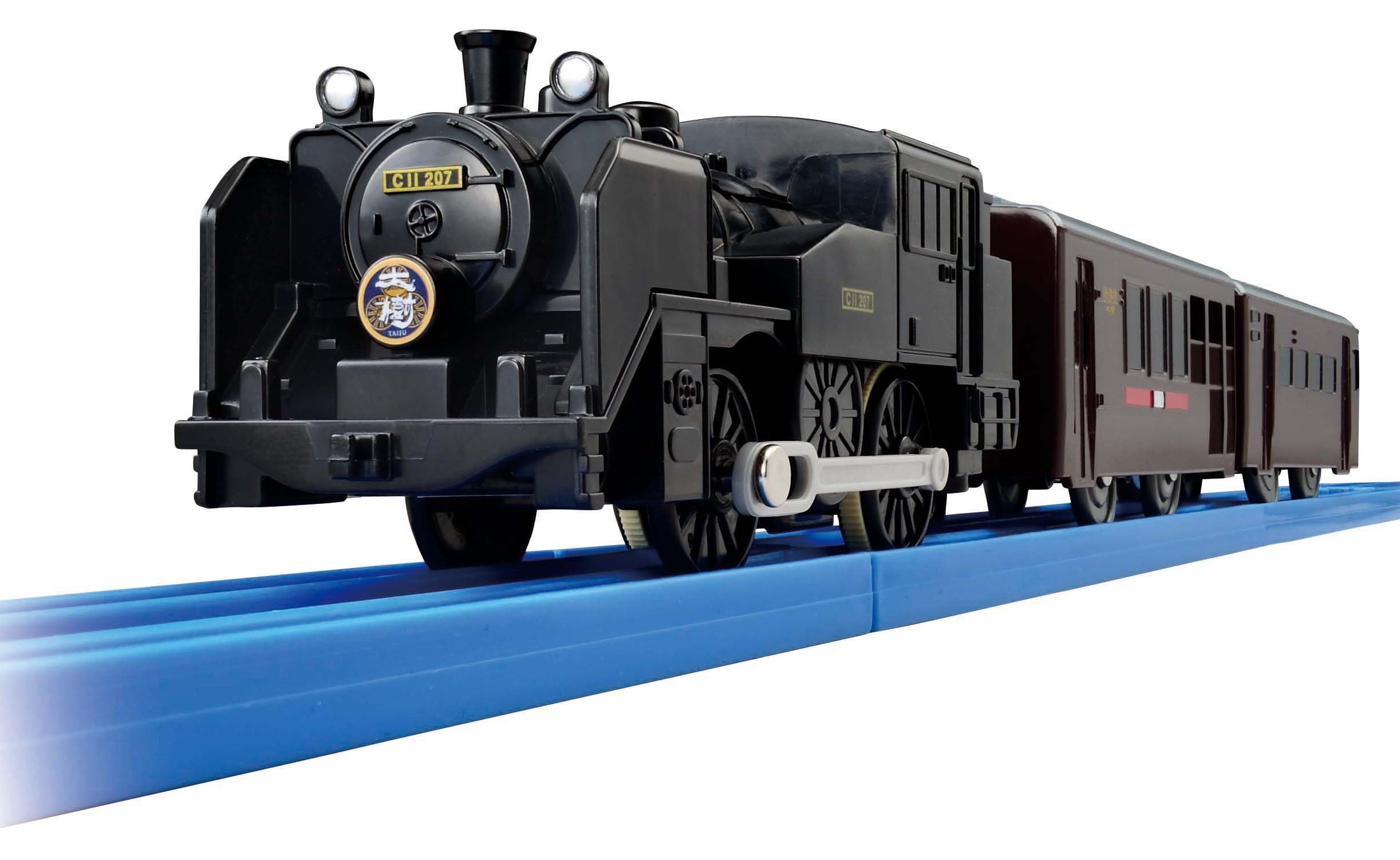 

Takara Tomy Plarail Tobu Railway SL Taiju C11 Type 207 Grape (Passenger Car Color)