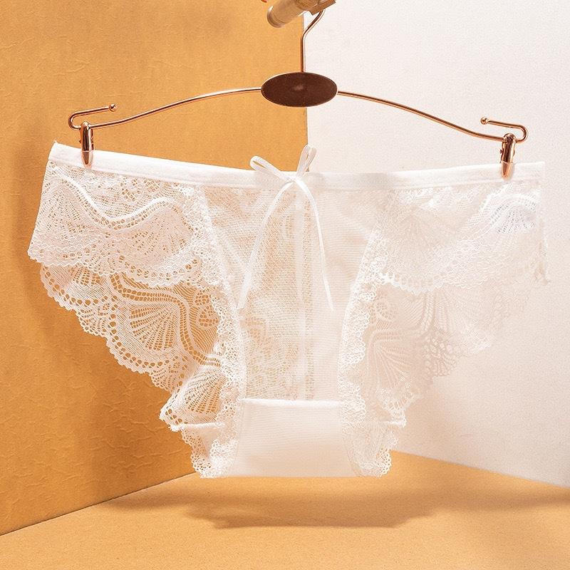 Letní tenké bezešvé kalhotky s nízkým pasem síťované černé krajkové spodní prádlo pro ženy s výřezy sexy dámské kalhotky