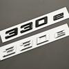 NOVÉ 3D ABS Chrom Černé Auto Písmena Logo 330e Zadní Kufr Znak Odznaky Samolepky Pro 330e G20 G21 F30 F31 Vnější Doplňky