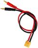 2PCS XT60 Charging Cable 30cm | XT60 Female Connector to 4mm Banana Plug | 14AWG Silicone Wire for RC Battery Charging