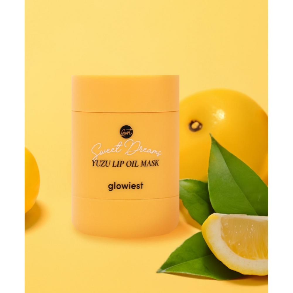 Glowiest [Free Gift Set] Sweet Dreams Highly Moisturizing Keratin Care Lip Oil Mask  + 1 Free Silicone Lip Brush 