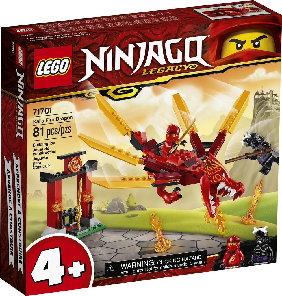LEGO Ninjago Kai's Fire Dragon 71701