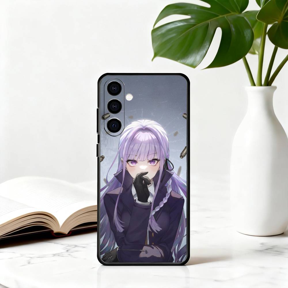 

D-Danganronpa K-Kyoko K-Kirigiri-DKK Phone Case For Samsung Galaxy A73,A72,A71,A70,A53,A52,A51,Soft Silicone Black Cover Samsung a70
