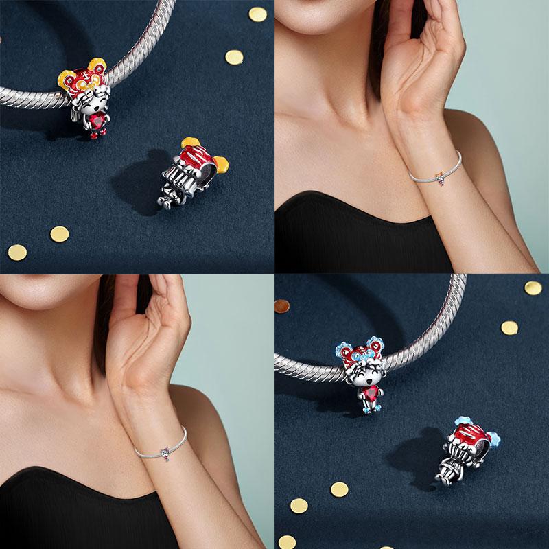 Copper Boy Girl Princess Prince Charm Beads Fit Charm Original Bracelet For Women Diy Jewelry Making Gifts