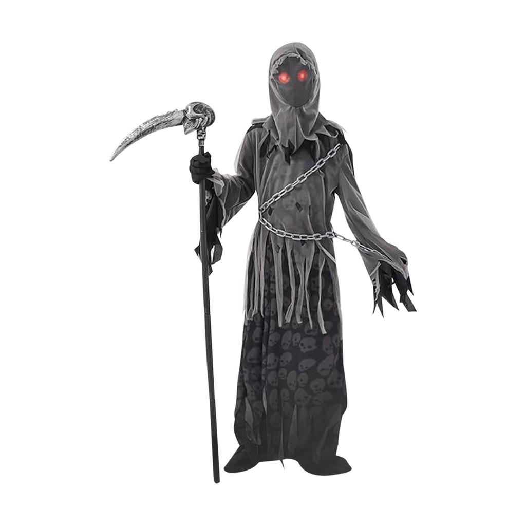 Horror Atmosphere Universal Death Godness  Costume For Both Men And Women, Halloween Costume, Halloween Horror Atmosphere Decorative Costume