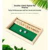 Wooden Shut Box Dice Board Game Classic Tabletop Version With 12 Numbers Pub Style Traditional Family Party Board Game Indoor