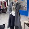 Fall and Winter Women's Sweater Premium Sense Long Sweater Loose Design Niche Lazy Windbreaker Cardigan Jacket Tops