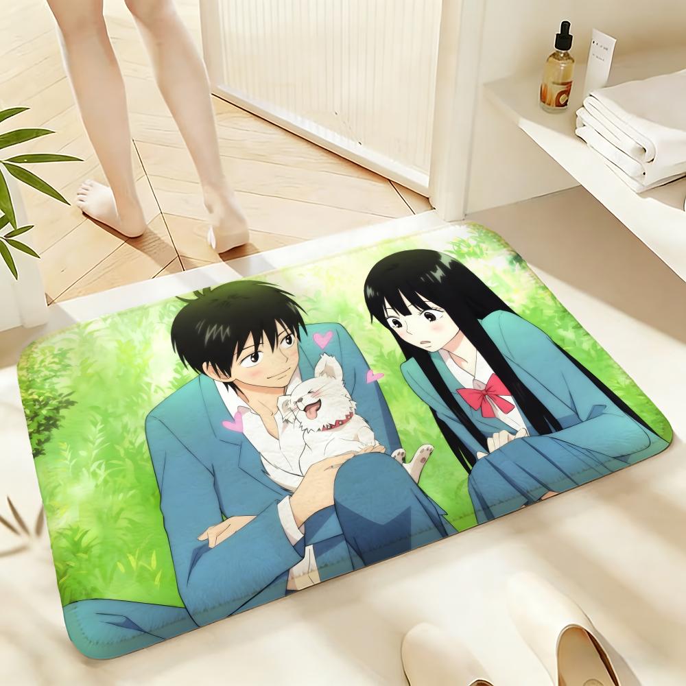 Soft Absorbent Non-Slip Rug Anime Kimi Ni Todoke Floor Mat Home Decor Doormat Bedroom Floor Mat Shower Carpet