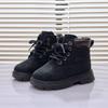 Comfortable Versatile Thickened Warm Kids Martin Boots Soft Sole Winter Ankle Boots For Boys And Girls