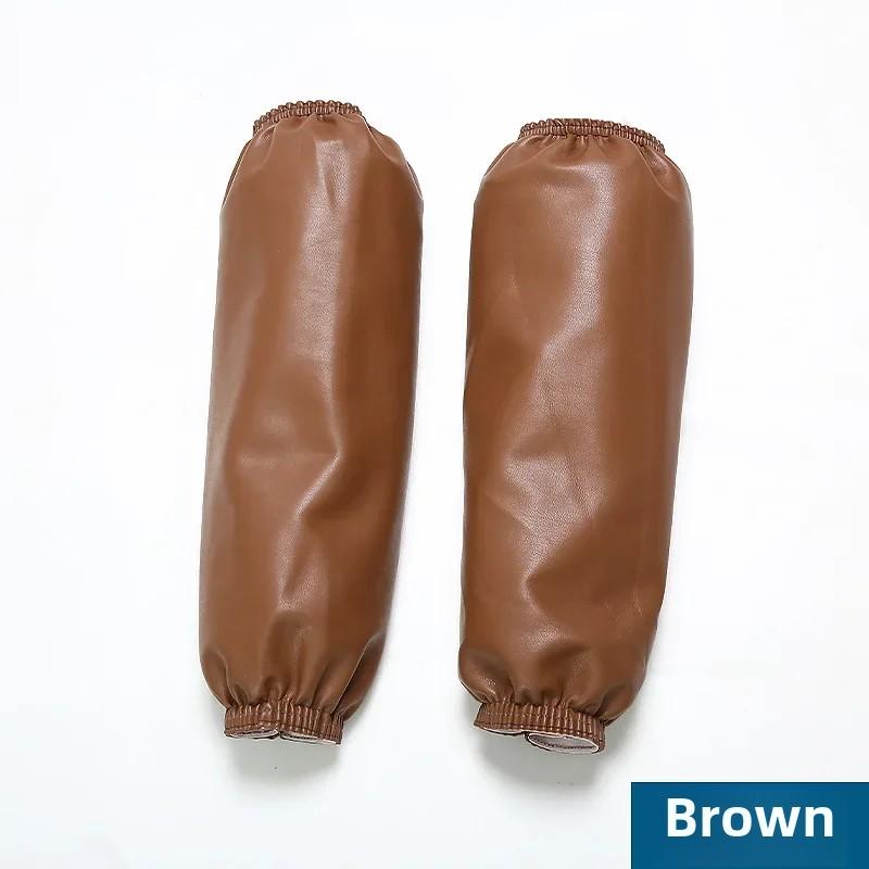 1Pair Thick Black Oversleeve Waterproof Oilproof Home Kitchen Cleaning Accessories Waterproof Sleeves Adult Arm Sleeves