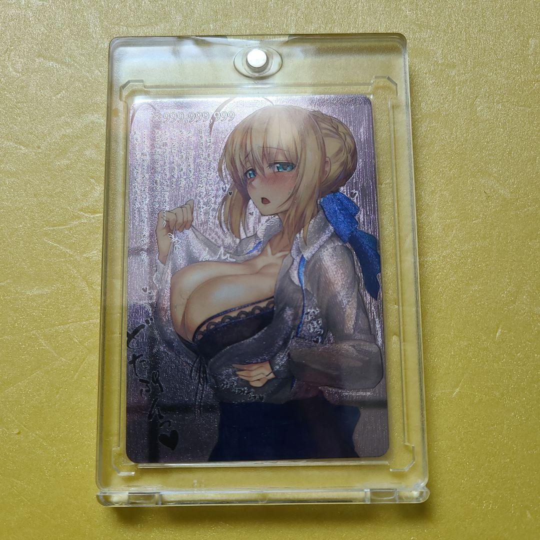 

[Б/В] Надзвичайно рідкісна Fate/Grand Order Saber Сексуальна картка №. 372