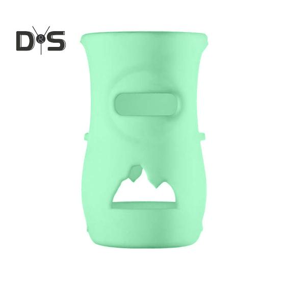 3 ცალი სილიკონის ბოთლის ყელი 120მლ/240მლ ბავშვის ფლაკონის დამჭერი მოცურების საწინააღმდეგო BPA საიზოლაციო ყდის მინის ბავშვის ბოთლისთვის