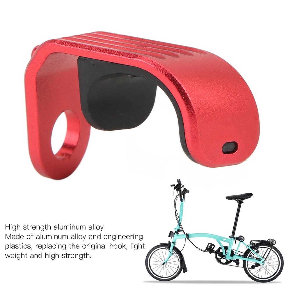 Aluminum Alloy E Buckle Front Fork Hook E Shaped Hanging Buckle for